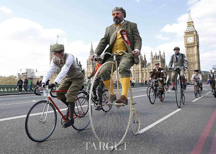 “The Tweed Run——史上最养眼的复古自行车大赛