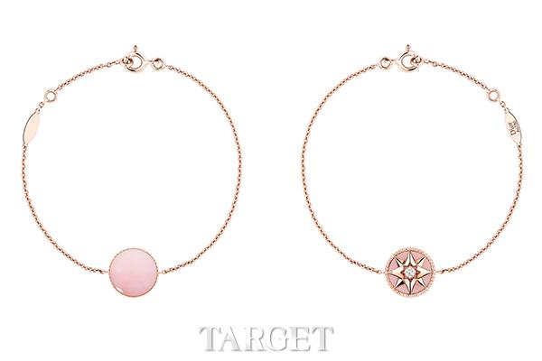 Dior高级珠宝Rose des Vents（罗盘玫瑰）粉色蛋白石系列