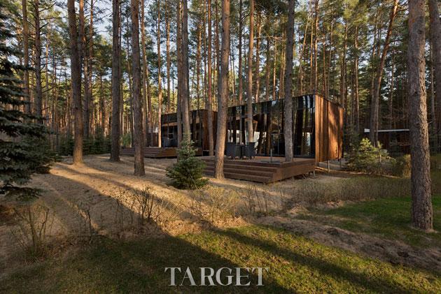 “遗世而独立” 散落在乌克兰林间的木质旅舍