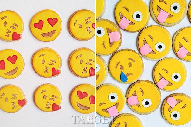 逼真传神的Emoji表情符号饼干