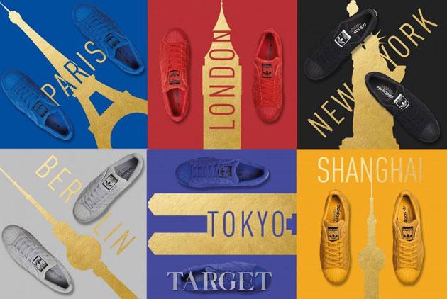 鲜明跃动的金色图腾 Adidas Originals城市系列
