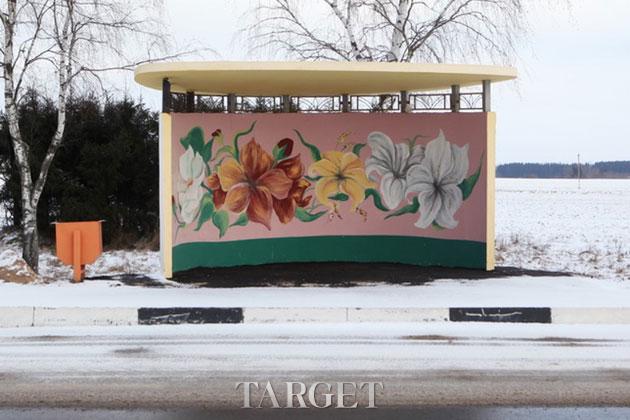 博物馆级佳作 图赏白俄罗斯的“涂鸦”巴士站