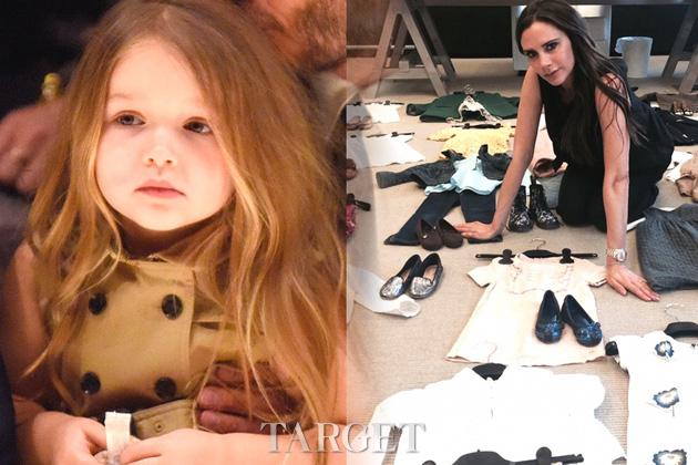 Victoria Beckham捐出女儿25套名牌服饰助力慈善