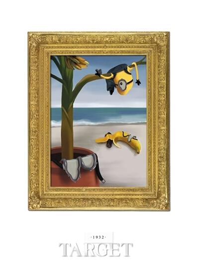 “小黄人”在世界名画中的“穿越之旅”