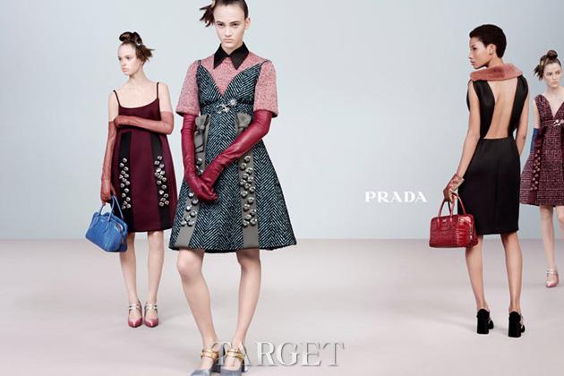 Prada 2015秋冬系列 流露摩登女性的纯美气质