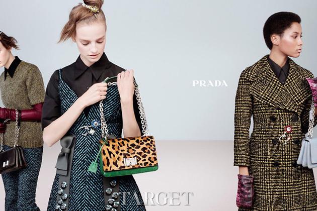 Prada 2015秋冬系列 流露摩登女性的纯美气质