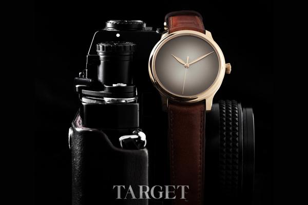 低调美感 亨利慕时标志性的Concept Watch fumé表盘