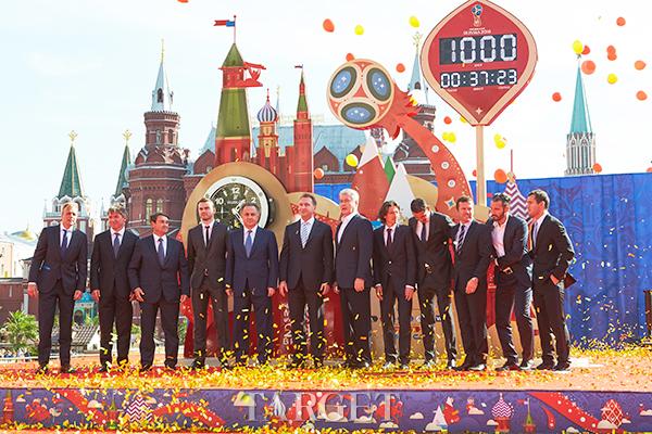 HUBLOT宇舶表揭幕2018俄罗斯世界杯官方倒计时钟