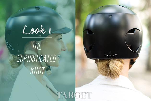 单车女孩的编发造型，让你戴着头盔依旧清爽