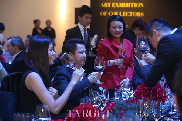 嘉隆酒庄酒水赞助「目标·藏家之选 中国当代艺术展」藏家艺术晚宴