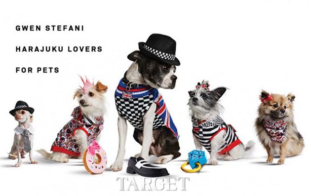 Harajuku Lovers宠物服饰  让你的狗变身摇滚咖