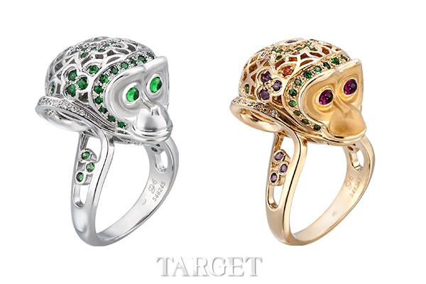 卡瑞拉•卡瑞拉推出全新生肖猴系列戒指 卡瑞拉•卡瑞拉推出全新生肖猴系列戒指