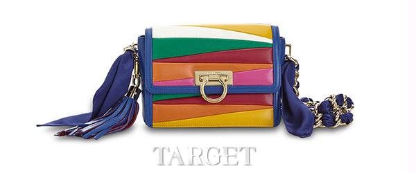 菲拉格慕彩虹色联乘系列包袋 如此绚丽怎能不爱