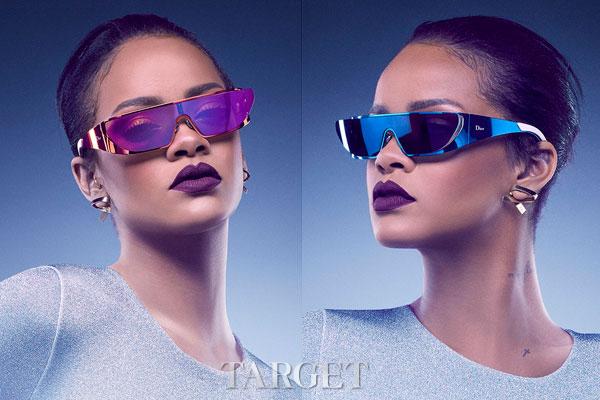 时尚达人才能驾驭的霸气 Rihanna x Dior联乘眼镜