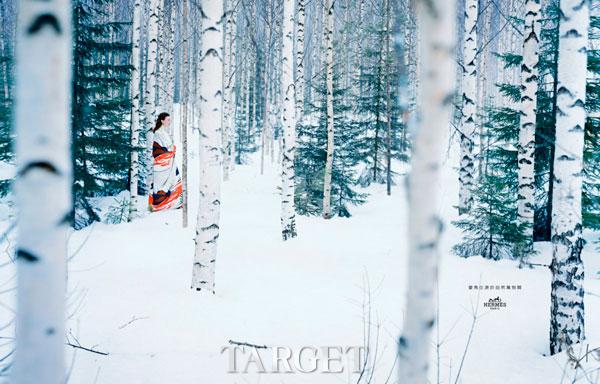 Hermès 2016 秋冬系列 点缀无声的雪白森林