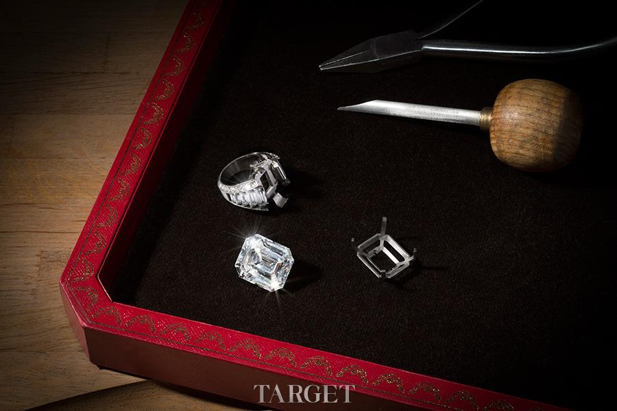 Cartier Magicien系列高级珠宝Illumination戒指