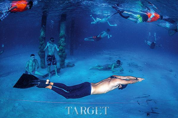 豪利时形象大使Carlos Coste刷新海洋潜泳世界纪录